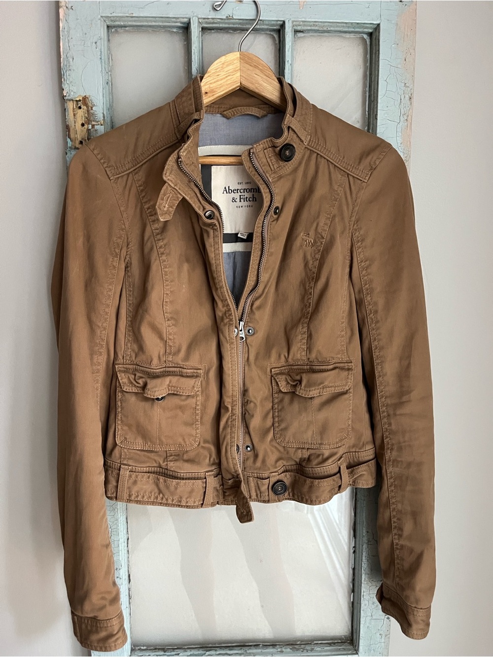 Abercrombie & Fitch Women's Brown Utility Jacket